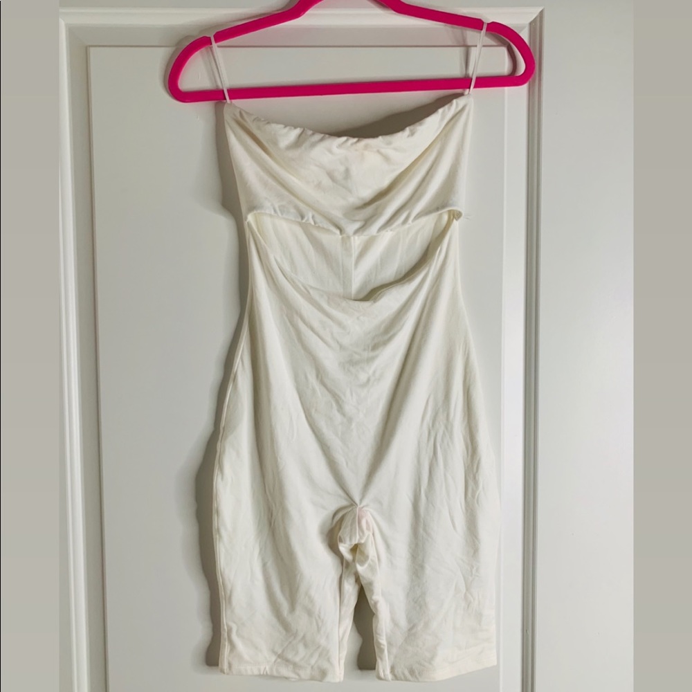 White One Piece Jumpsuit - Picture 2 of 3